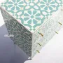 Chiffonniers - Moroccan Pattern Bone Inlay Chest of Drawers by House of Jaipur - HOUSE OF JAIPUR