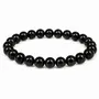 Parfums d'intérieur - Bracelet Tourmaline Noire A Perles 8mm - ARABESK