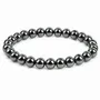 Parfums d'intérieur - Bracelet Perles Hématite 8mm - ARABESK