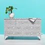 Commodes - Floral Chest of Drawers by House of Jaipur - HOUSE OF JAIPUR