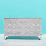 Commodes - Floral Chest of Drawers by House of Jaipur - HOUSE OF JAIPUR