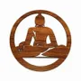 Wireless lamps - Wooden magnetic panel Buddha - ARABESK