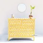 Commodes - Honeycomb Chest of Drawers – Bone Inlay - HOUSE OF JAIPUR