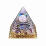 Decorative objects - Amethyst Orgonite Pyramid, Tree of Life - ARABESK