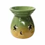 Senteurs - Brûleur Huile en Céramique Dégradé Vert 8.5cm - ARABESK