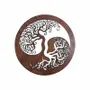 Wireless lamps - Ying Yang Tree of Life Wooden Magnetic Panel - ARABESK