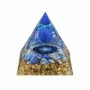 Decorative objects - Lapis Lazuli Orgonite Pyramid, Metatron Base - ARABESK