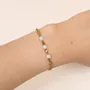 Bracelets - Luck Bracelet, AA-Grade White Moonstone – Faceted Square Beads - ARABESK