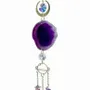 Objets de décoration - Mobile Attrape Soleil Agate Mauve Terre Cosmique et Cristal 41cm - ARABESK