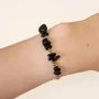 Bracelets - Energy Bracelet, Grade-A Black Tourmaline – Stone Chips - ARABESK