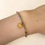 Bracelets - Bracelet Protection en Tourmaline Multicolore A– Œil Protecteur - ARABESK