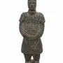 Objets de décoration - Statue Noire en Terracotta Général 26cm - ARABESK