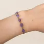 Bracelets - Energy Bracelet, Grade-A+ Amethyst – Stone Chips - ARABESK