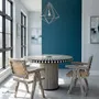 Dining Tables - Nova Dining Table Set with Raya Inlay Chair - HOUSE OF JAIPUR