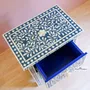 Night tables - Syahi Night Stand — Bone Inlay - HOUSE OF JAIPUR