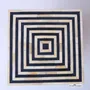Autres tables  - Illusion End Table Duo - Bone & Mother of Pearl Inlay - HOUSE OF JAIPUR