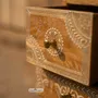 Chests of drawers - Jaipur Hand-Painted Solid Wood Chest of Drawer - HOUSE OF JAIPUR
