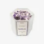 Cadeaux - Bougie bijou pierres Améthyste - parfum Fleur de Cerisier - SLOYA