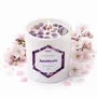 Objets de décoration - Bougie pierres Améthyste - parfum Fleur de Cerisier - SLOYA