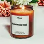 Cadeaux - Bougie Parfumée - Embrase-moi - Musc blanc – 160g - MUISTI