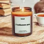 Cadeaux - Bougie Parfumée - T'enflamme pas - Musc blanc – 160g - MUISTI