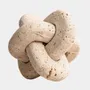Decorative objects - Decorative Travertine Bow - Small - DESIGN TRIP