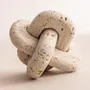 Decorative objects - Decorative Travertine Bow - Small - DESIGN TRIP
