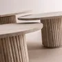Tables basses - Tables basses Orion en travertin naturel - DESIGN TRIP