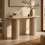 Consoles - Console Caldera en travertin naturel - DESIGN TRIP