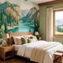 Wallpaper - Custom wall decor - COMBE DU LAC - LGD01 DECOR MURAL SUR MESURE