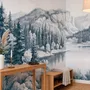 Wallpaper - Custom wall decor - COMBE DU LAC - LGD01 DECOR MURAL SUR MESURE