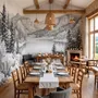 Wallpaper - Custom wall decor - COMBE DU LAC - LGD01 DECOR MURAL SUR MESURE