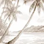 Wallpaper - Custom wall decor - BORA - LGD01 DECOR MURAL SUR MESURE