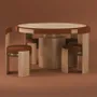 Tables Salle à Manger - Wellesly Game Table Handmade by Wood Tailors Club - WOOD TAILORS CLUB