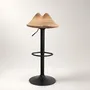 Chairs - Lyra | Sculpted Bar Chair | European Oak Wood - NEXART