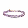 Bijoux - Bracelet Lumia en pierres Améthyste - SLOYA