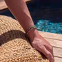Bijoux - Bracelet Lumia en pierres Turquoise Africaine - SLOYA