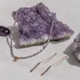Cadeaux - Collier Lumia en pierres Améthyste - SLOYA
