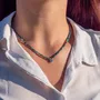 Cadeaux - Collier Lumia en pierres Apatite - SLOYA