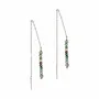 Cadeaux - Boucles d'oreilles pendantes Lumia en pierres Turquoise Africaine - SLOYA