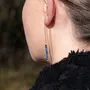 Cadeaux - Collier, bracelet et boucles d'oreilles Lumia en pierres Lapis-lazuli - SLOYA