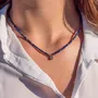 Cadeaux - Collier, bracelet et boucles d'oreilles Lumia en pierres Lapis-lazuli - SLOYA