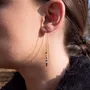 Cadeaux - Collier, bracelet et boucles d'oreilles Lumia en pierres Tourmaline - SLOYA
