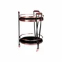 Trolleys - Crossroads Bar Cart Handmade by Porus Studio - PORUS STUDIO