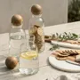 Carafes - Glass & Mango Decanters - BE HOME