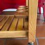 Couverts & ustensiles de cuisine - Chariot ARREDO avec bloc de boucherie - MEJ, IL CEPPO FRUTTERO