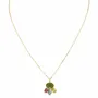 Bijoux - Collier chaine et pendentif tourmaline-Samode - SOPHIE DESCHAMPS BIJOUX