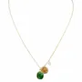 Bijoux - Collier chaine saphir et médaille- Taj Mahal - SOPHIE DESCHAMPS BIJOUX