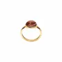 Bijoux - Bague cabochon tourmaline rose- Anaya - SOPHIE DESCHAMPS BIJOUX