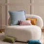 Cushions - The Gift Micro Cushion Velvet With Fringes - LO DECOR